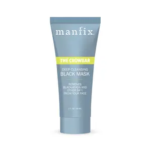Manfix Charcoal Clay Blackhead Mud Mask - Deep Cleansing, Smooth Texture, Oil Control, Anti-Acne Skincare Face Treatment