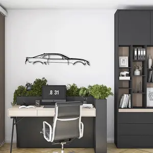 2013 Chevy Camaro ZL1 Wall Art Handmade Car Decor Laser-Carved Wood Sign Personalized Garage Gift 3D Decor for Car Enthusiasts