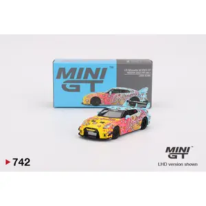 Mini GT LB-Silhouette Works GT Nissan 35GT-RR Ver.1 LBWK KUMA, 1:64 Scale, Diecast Model Car