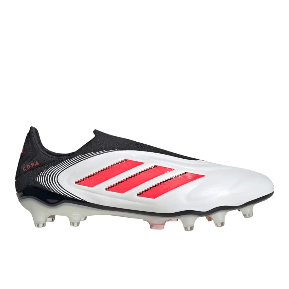 adidas Mens Copa Pure 3 Elite Laceless Firm Ground Soccer Cleats - White adidas Mens Copa Pure 3 Elite Laceless Firm Ground Soccer Cleats - White