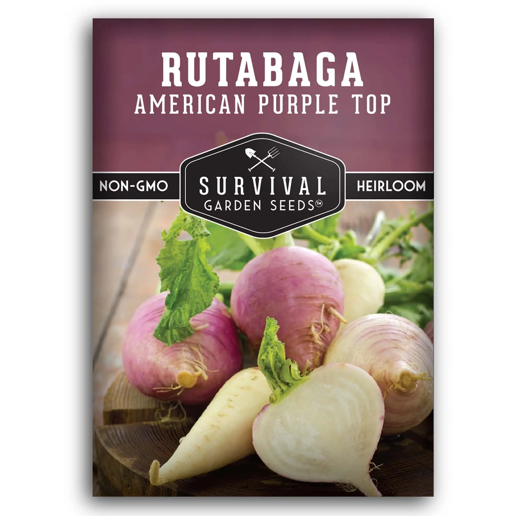 American Purple Top Rutabaga Seeds