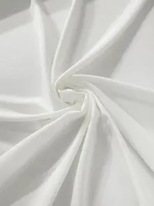 White Stretch Crepe