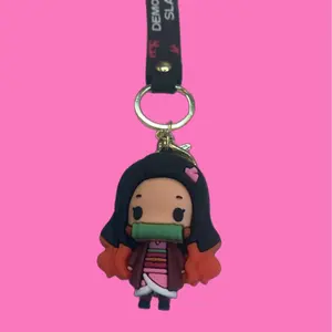 Nezuko Demon Slayer Keychain - Perfect Accessory for Anime Fans