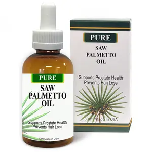 Pure Saw Palmetto Oil Organic Natural 60-90-day Supply Unlike Inefficient Powders Support Prostate Health Sleep Better Reduce Frequent Urination DHT Blocker Stop Hair Loss