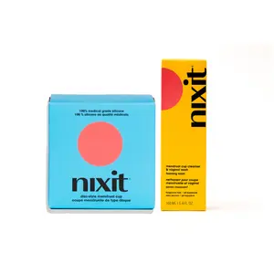 nixit disc + wash bundle - nixit silicone menstrual disc and personal wash Gift