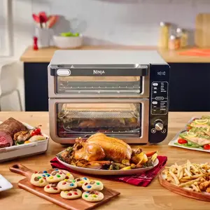 Fryer Basket for  DCT401 DCT451 DCT402BK Double Oven, Stainless Steel Mesh for  12-in-1 Toaster Oven - Dishwasher Safe & Even Heat Distribution