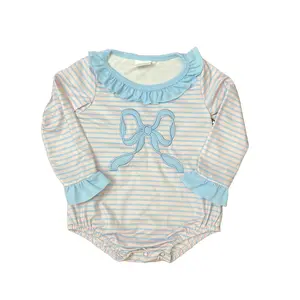 baby girl clothes grandmillennial  embroidery newborn baby winter romper long sleeve newborn baby gift baby  onesie