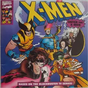 USED Book - X-Men: Enter the X-Men by Mark Edward Edens (Paperback) - english