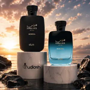 Oudlash Bundle | Rasasi | Hawas | Malibu + Kobra | Unisex Fragrance | 100 ML | Eau De Parfum | Sweet Amber - Citrus & Powdery