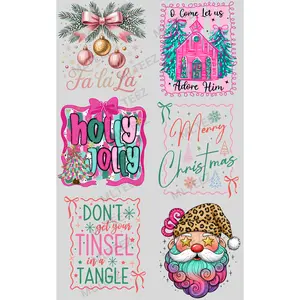 FA LA LA (1) PREMADE GANGSHEET - 22X36 DTF TRANSFERS - DIRECT TO FILM