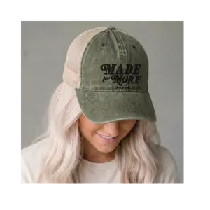 Made for More Women's Washed Mesh-Back Cap