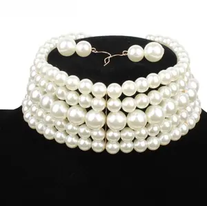 pearl choker necklace