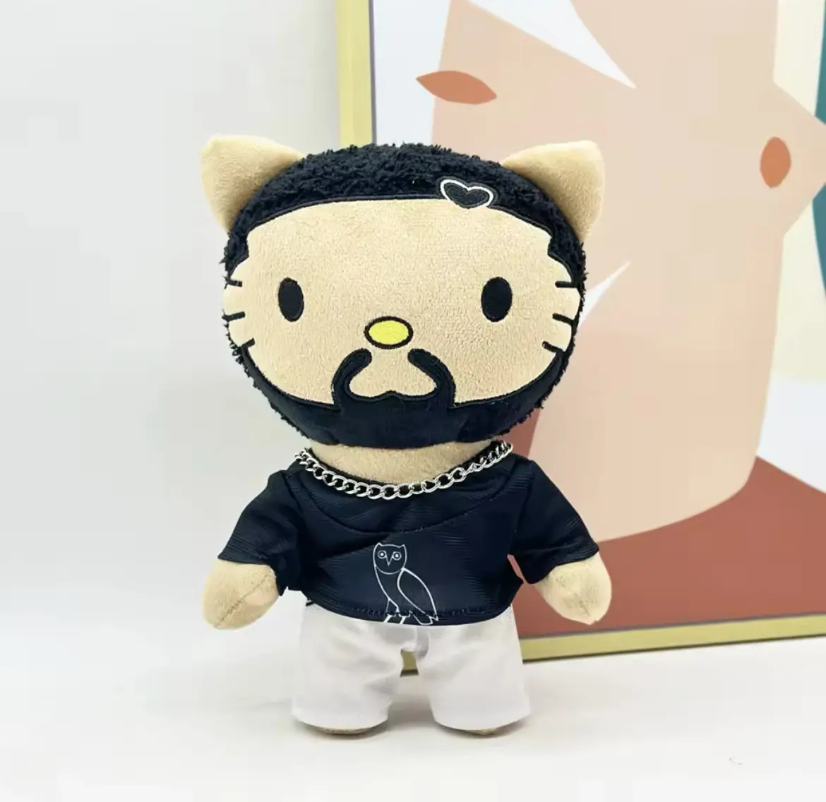 Rapper Drake Plushie - Soft Plush Toy with Unique Design and Comfortable Fit