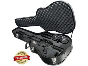 Discreet Concealment Guitar Rifle Case