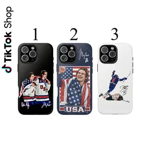 Jack & Quinn Hughes USA Hockey Phone Case – Brothers Ice Hockey Graphic iPhone Case, Team USA Fan Cover, PerezCreations Shop