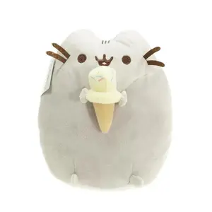 14CM Plush Toy Kawaii Helado Sushi Cat Cartoon Plush Fill Animal Doll Potato Chip Ice Cream Pizza Cat Gifts for Children