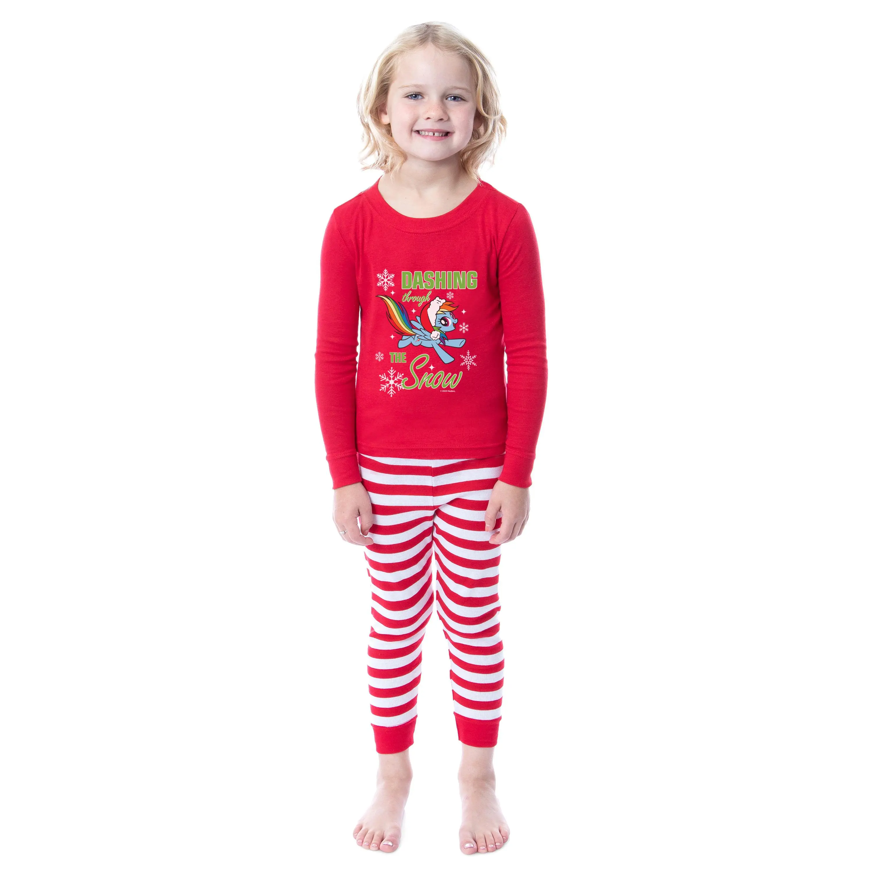 My Little Pony Christmas Rainbow Dash 2 Piece Long Sleeve Pajama Set