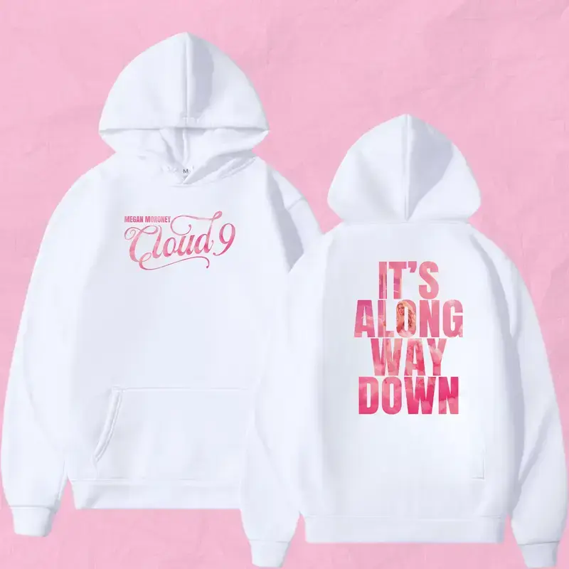 Megan Moroney Cloud 9 Hoodie, It’s a Long Way Down Hoodie, Country Music Tour Merch, Megan Moroney Sweatshirt Fan Gift
