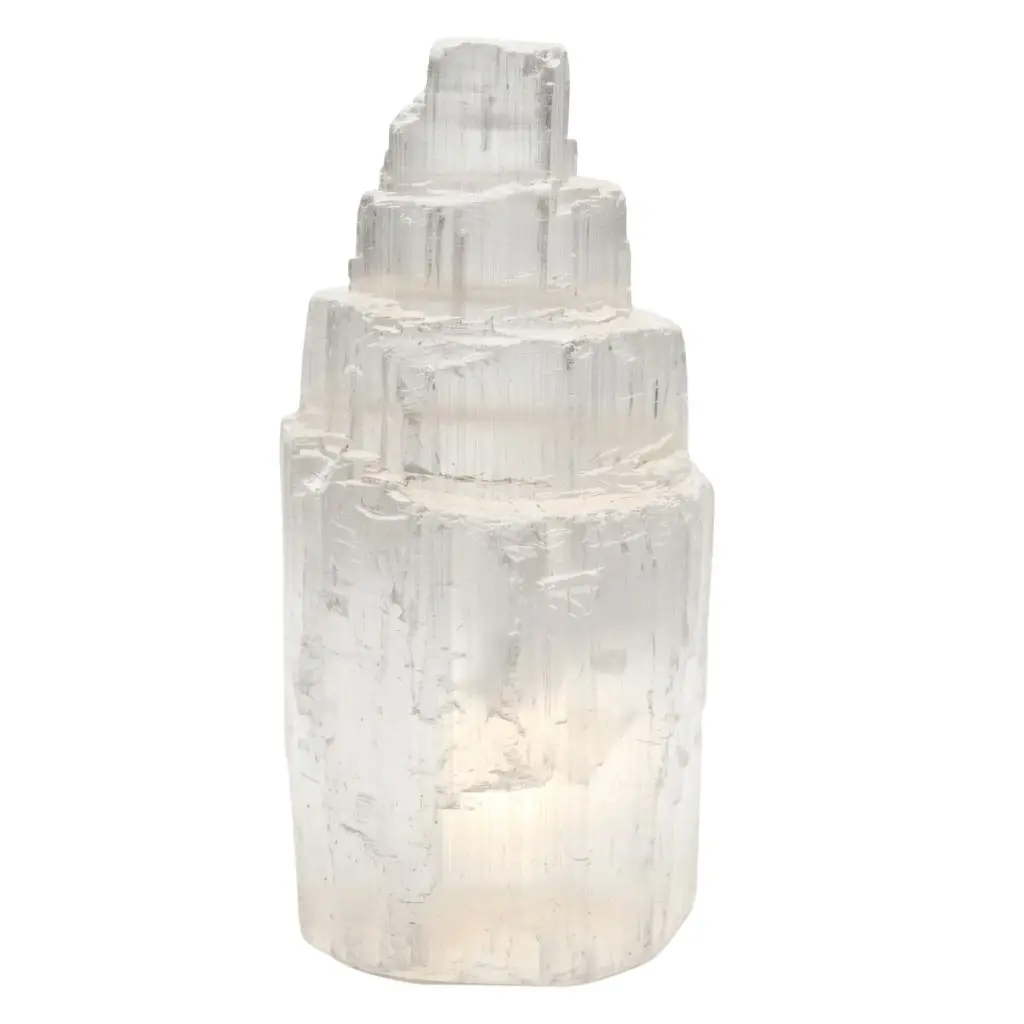 Selenite Iceberg 2.5 Inch — Polished Crystal Carving for Cleansing