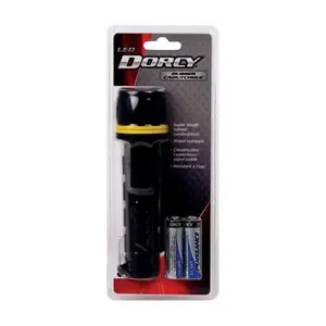 212 MAIN Dorcy 2AA Rubber Impact-Proof LED Flashlight, Home Improvement & Building Supplies Essential