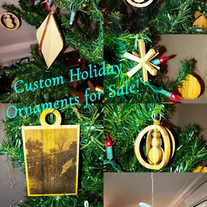 Personalized Holiday Ornaments for Home Decorations Christmas Traditional 2024