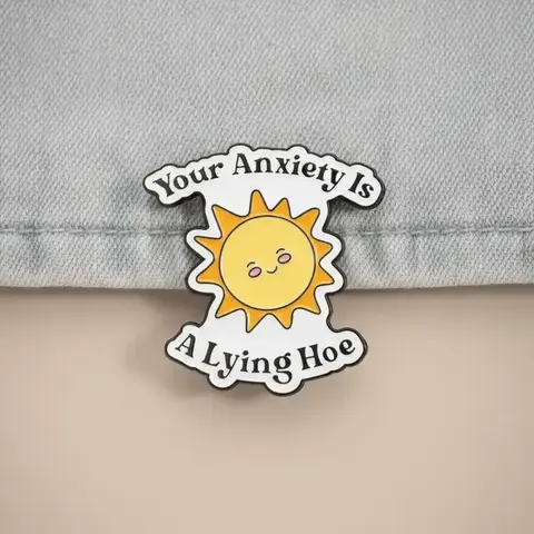 Sun Design Brooch, Cute Enamel Pin Diy Suitable for Backpacks, Jeans, Scarves, Hats Decoration, Trendy All-match & Exquisite Brooch for Birthday Gift, Fashion Accessory, Brooch Pin Clip