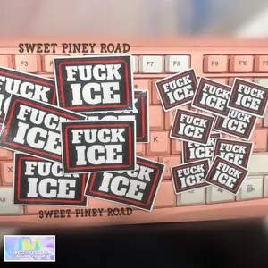 F*ck ICE Sticker Pack – Glossy Protest (15/30/50/100 pc)