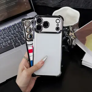 Premium Glossy Finish Phone Cover Sporty Vibes Design For Samsung Galaxy S25 S24 S23 S22 PLUS ULTRA FE iPhone 17Pro Max Air 16 15Plus 14 13 12 11 XR XS  Anti Drop Electroplated Frame Trendy Streetwear .NN158