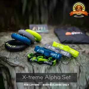 NEW  X-treme ALPHA SET - For Athletes, Lifters & Body Builders