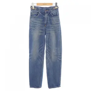 Pre-owned Celine Denim Small Leather Goods Jeans