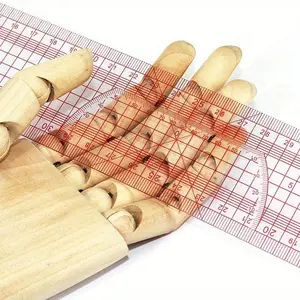 Flexible Ruler for Garment Cutting Board Plate-making, Garment Design, Fashion Model, Drawing, Stitching, Sewing, Pattern Making, Cutting and Precise Measurement for Cutting. Bending Design for Precise Results Sewing Tools