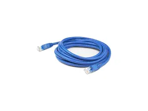 Addon 7Ft Rj-45 (Male) To Rj-45 (Male) Straight Blue Cat6a Utp Pvc Copper Patch Cable