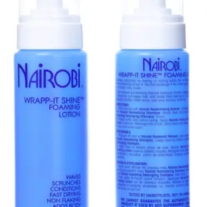 nairobi wrapp-it shine foaming lotion Gel Haircare Silky Setting nairobi wrapp-it shine foaming lotion Gel Haircare Silky Setting