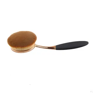 Oval Foundation Brush Large Toothbrush for Fast and Flawless Liquid Cream Powder Foundation Application