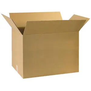 Box Partners 291720 Rectangular Cardboard Boxes, 29 in. x 17 in. x 20 in. Corrugated, Quality Standard Strength, 10-Count
