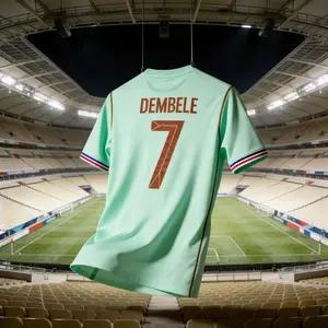 2026 France Away 7# Dembele Short Sleeve Soccer Jersey Fans Version
