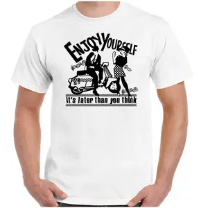 Enjoy Yourself T-Shirt Mens 2 tone 2Tone Ska Reggae Music 80's Top Funny Hoodie And Classic Sweatshirt For Mens And Ladies A