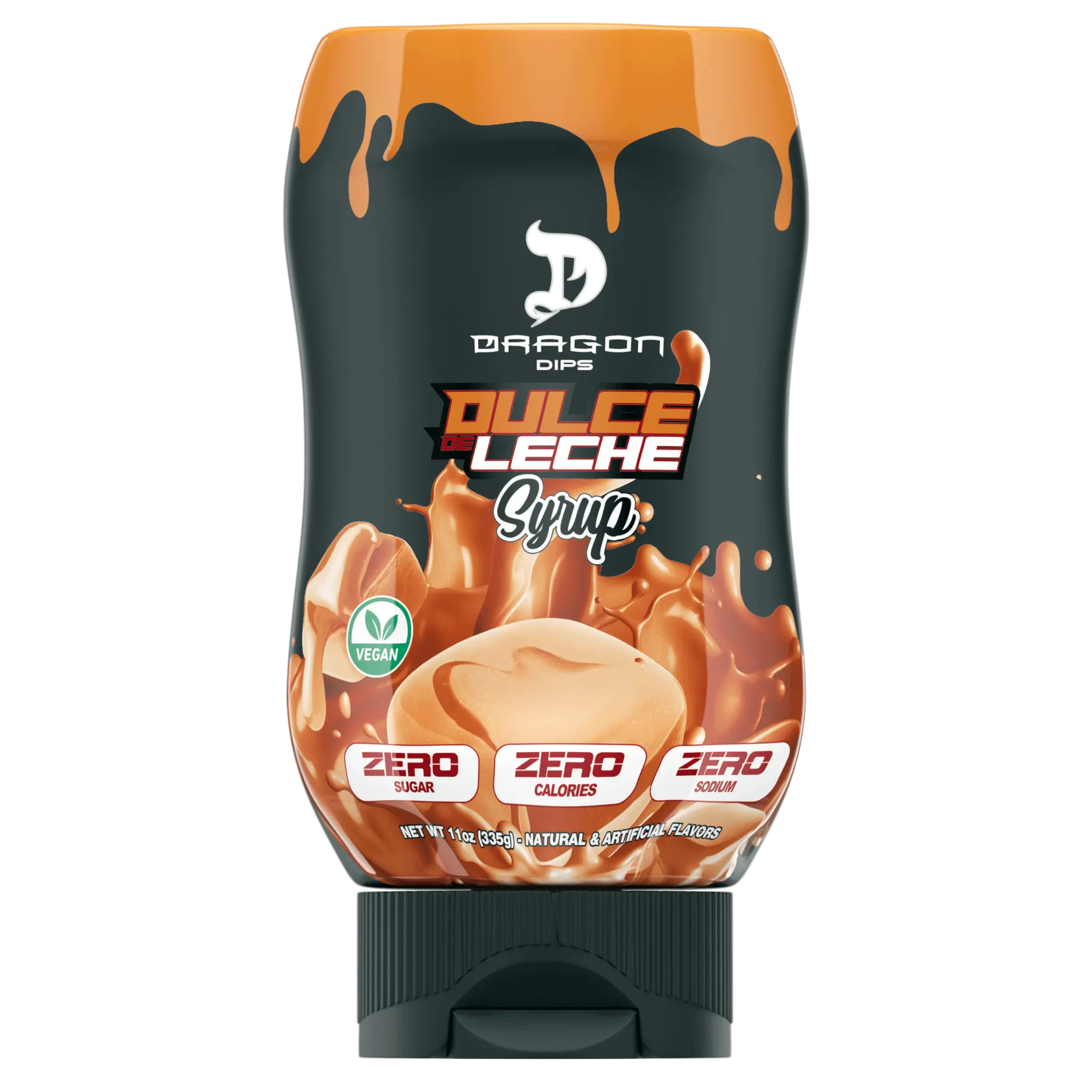 Dragon Dips Dulce de Leche Syrup – Zero Sugar & Zero Calories - 335g Dragon Dips Dulce de Leche Syrup – Zero Sugar & Zero Calories - 335g
