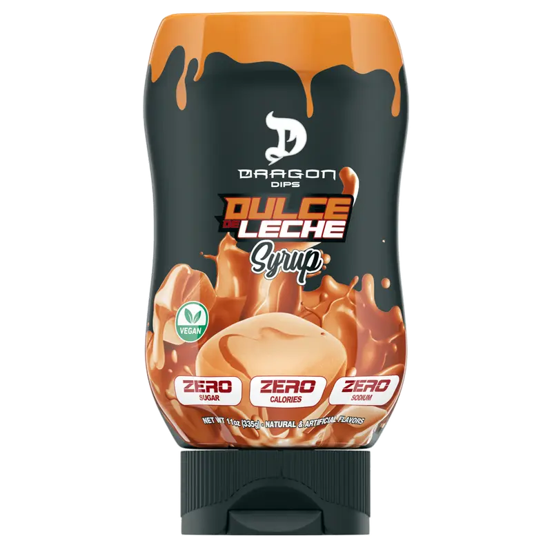 Dragon Dips Dulce de Leche Syrup – Zero Sugar & Zero Calories - 335g