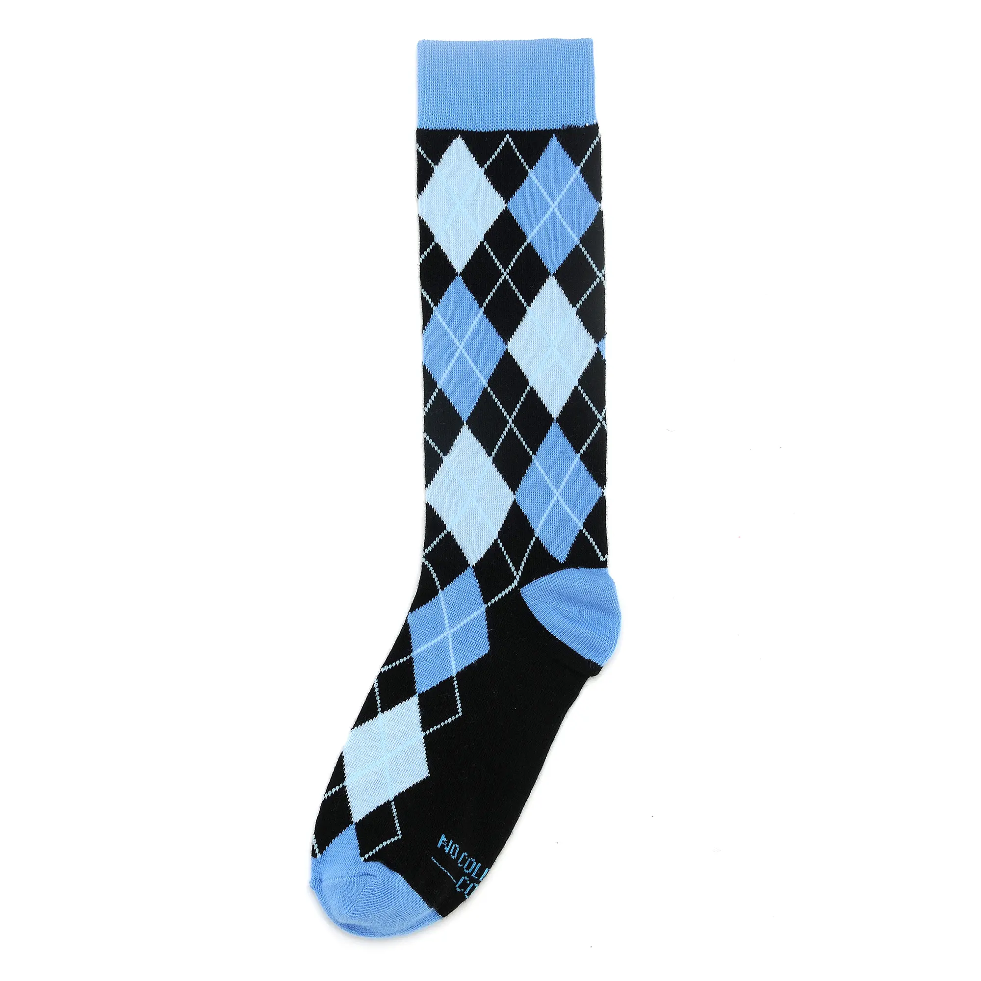 Black and Blue Argyle Socks Black and Blue Argyle Socks