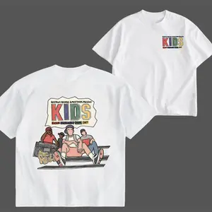 Mac Miller KIDS Album Tee – Vintage Hip Hop T-Shirt, Streetwear Pullover, Graphic Unisex Music Shirt, 2-Sided Print, Full Size Gift for Fans