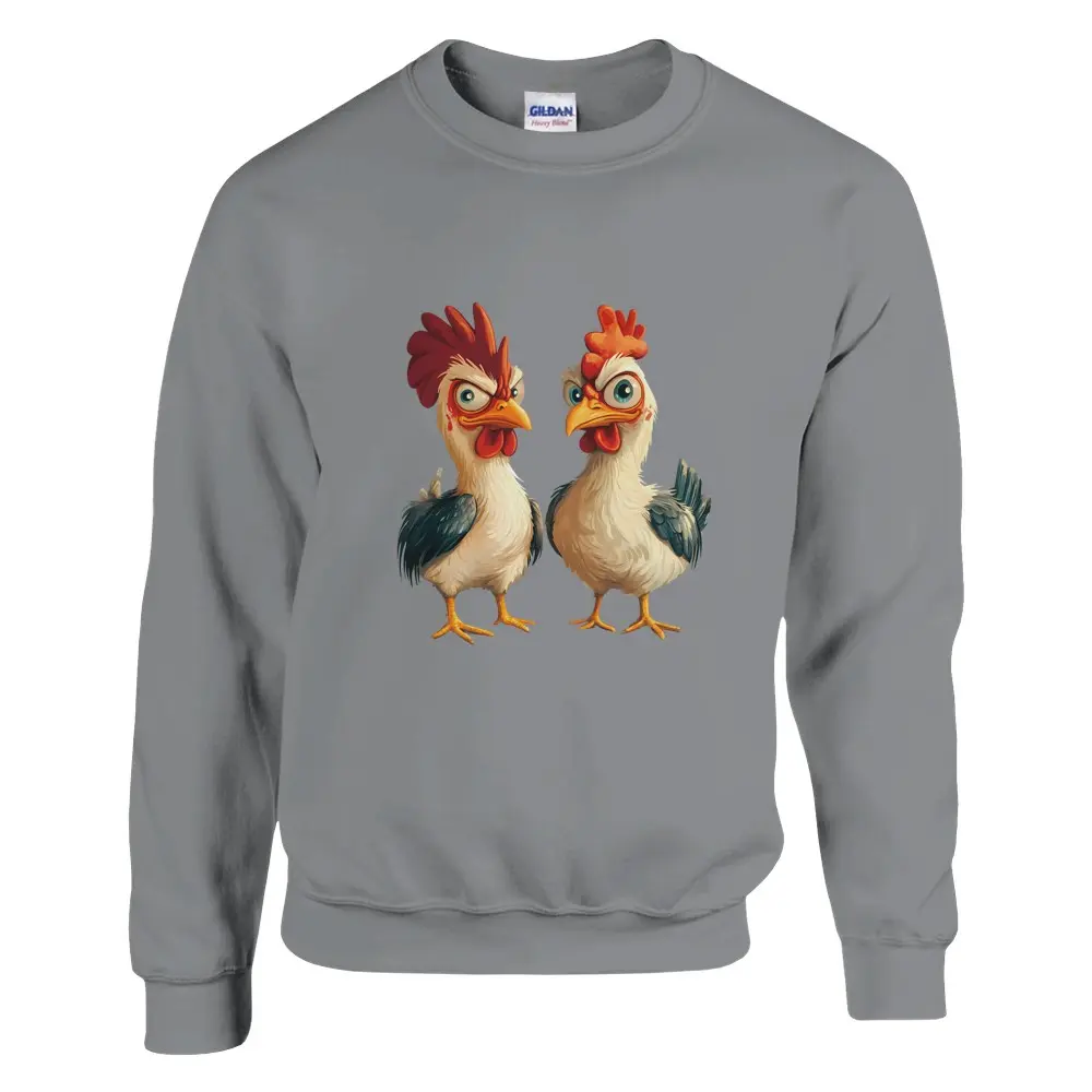 Angry Rooster Unisex Sweatshirt