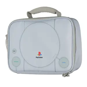 Sony PlayStation Lunch Box Console Inspired Insulated Bag Tote Single Compartment 10"