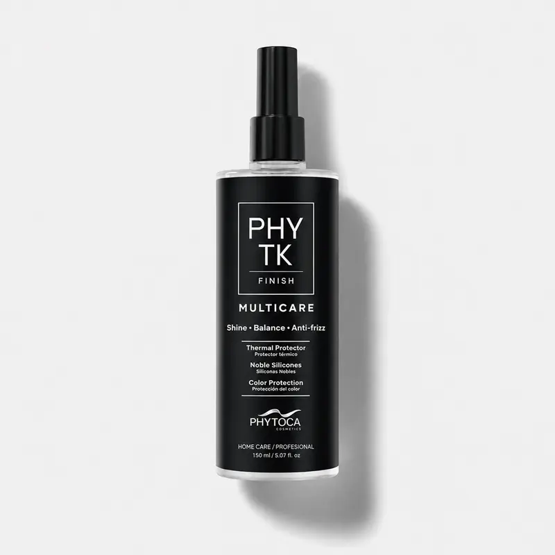 Phytoca Multicare Hair Care Product - Lightweight Shield Anti-Frizz Spray, Iron-Ready Smoothness, Heat Protection, Hypoallergenic for Glossy Shiny Hair, 150 ml