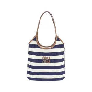 Pre-owned miu miu Nylon Shoulder Bags TESSUTO RIGA Shoulder Bag