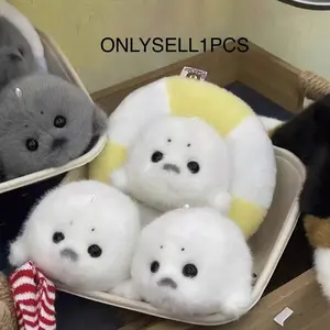 Plush Seal Animal Doll, Cute Ocean Creature Toy, Perfect Birthday Gift, Soft and Adorable, Ideal for Kids and Adults, Great for Collectors