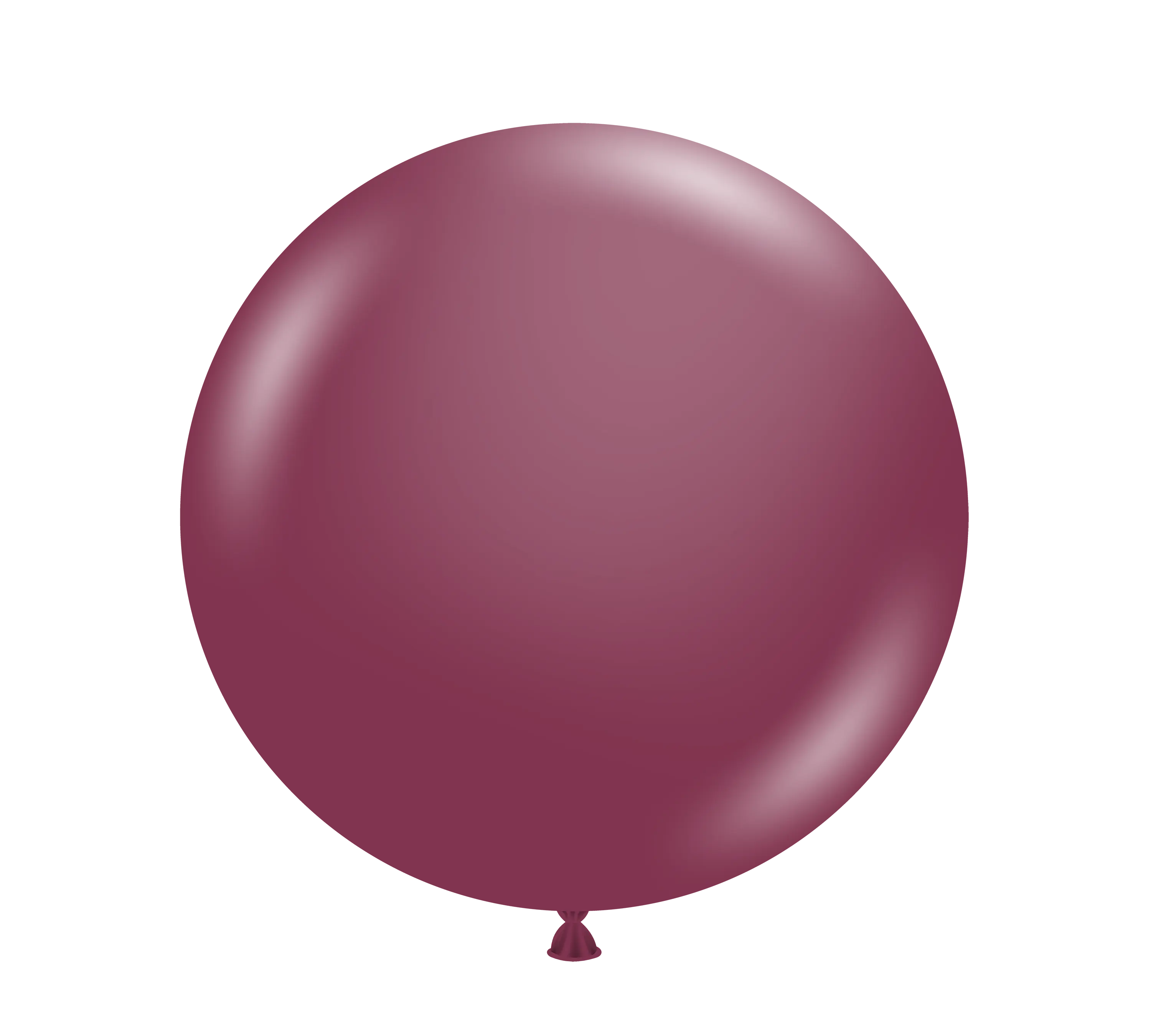 TUFTEX Solid Round Shape Biodegradable Party Balloon, 17 in. Designer Sangria Balloon, Designer Look