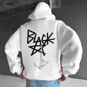 Blackstar X Chain Scythe - Soul Eater Hoodie Anime Hoodie, Black, Classic Design, Oversize Fit, 2025 Menswear, Sweatshirt Style