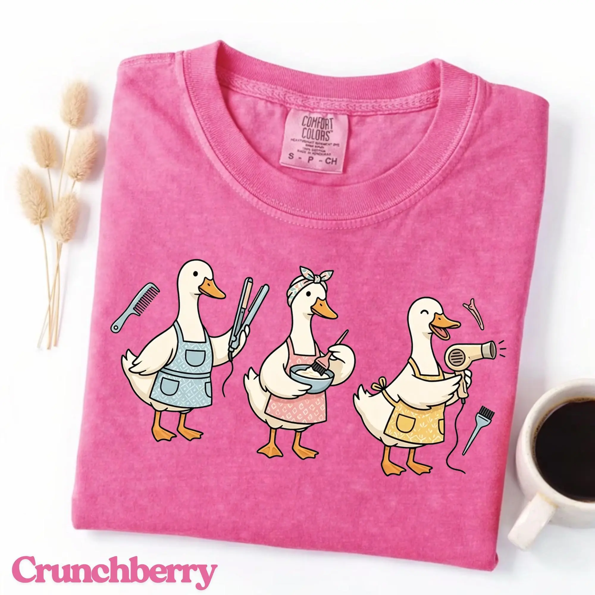 Funny Goose Hair Stylist Shirt, Hairdresser Shirt, Cosmetology Tee, Salon Shirt, Hairstylist Gift, Graduation Gift
