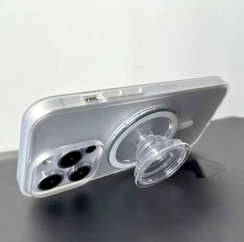 Black Girl Aesthetic Phone Grip – Afro Hair Illustration Pop Socket & Kickstand – Empowerment Accessory